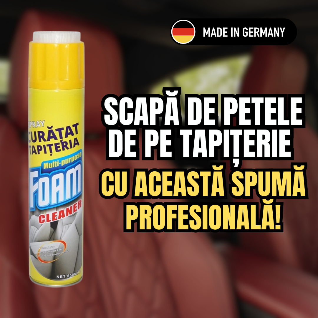Spumă Profesională de Curățare Textile